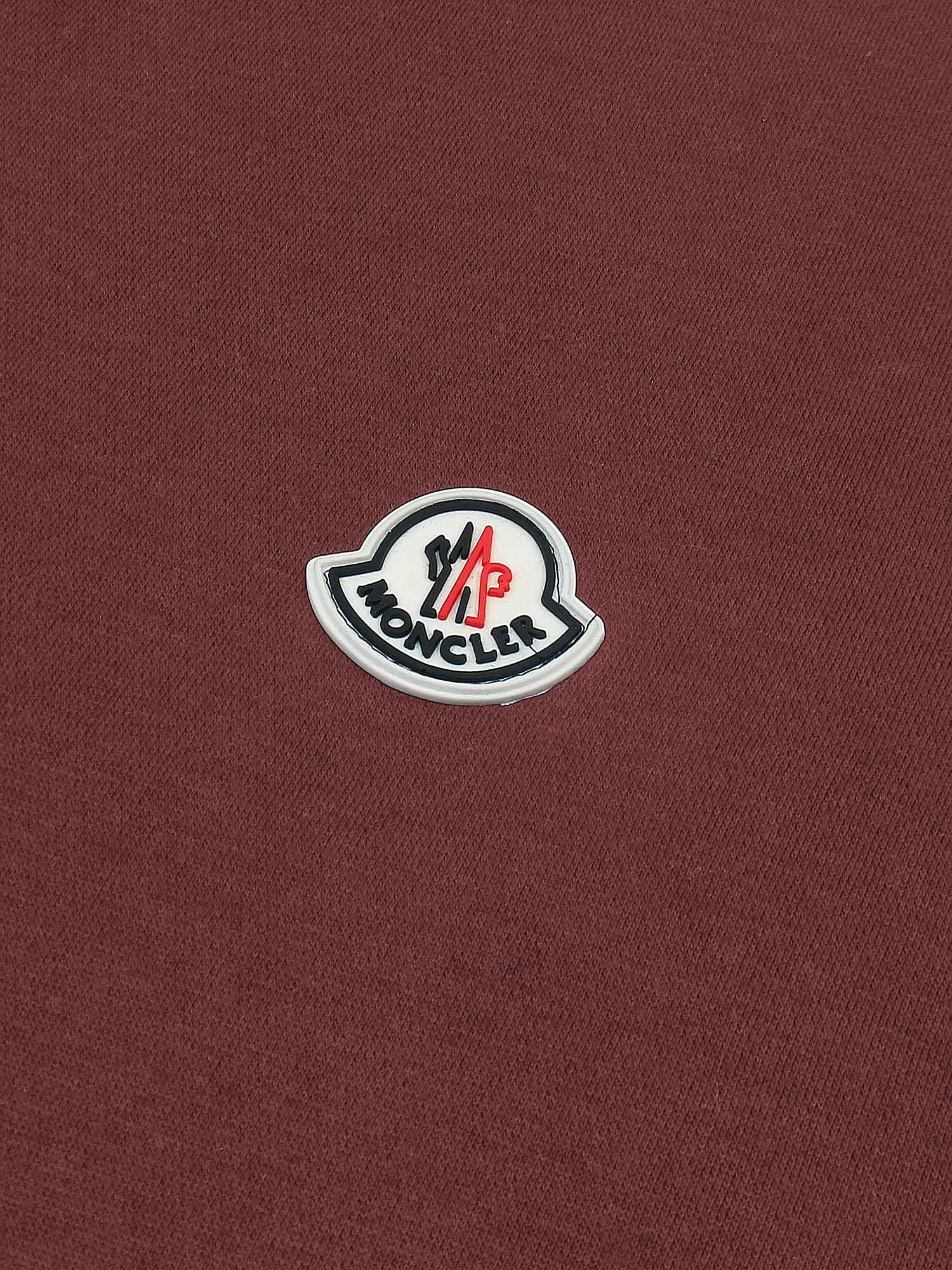 Monc Fleece Sweatshirt (maroon) unisex