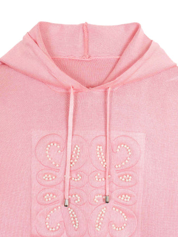The Lwe Hoodie Knit Co-ord Set (pink)