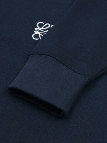 The Lw Fleece Sweatshirt (Navy blue) unisex