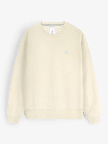 Brandahub sweartshirts The Ao Fleece Sweatshirt (lemon white) unisex