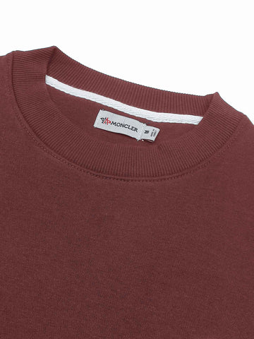 Monc Fleece Sweatshirt (maroon) unisex