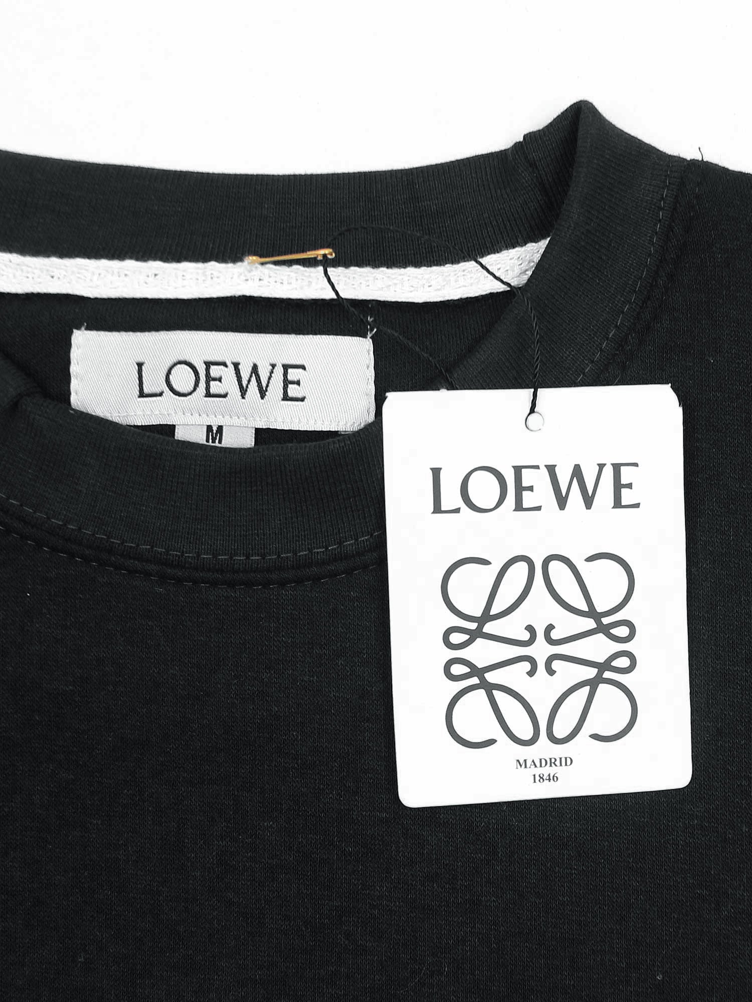The Lw Fleece Sweatshirt (black) unisex