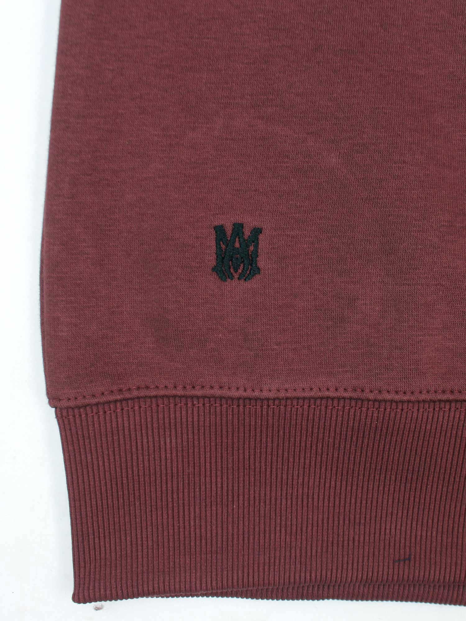 A.m.i.r.i Fleece Sweatshirt (Maroon) unisex