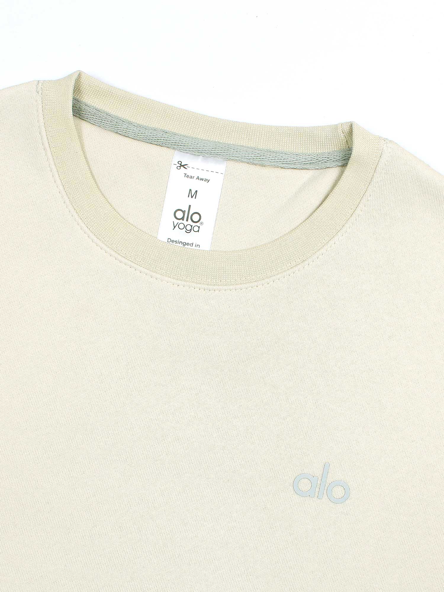 Brandahub sweartshirts The Ao Fleece Sweatshirt (lemon white) unisex