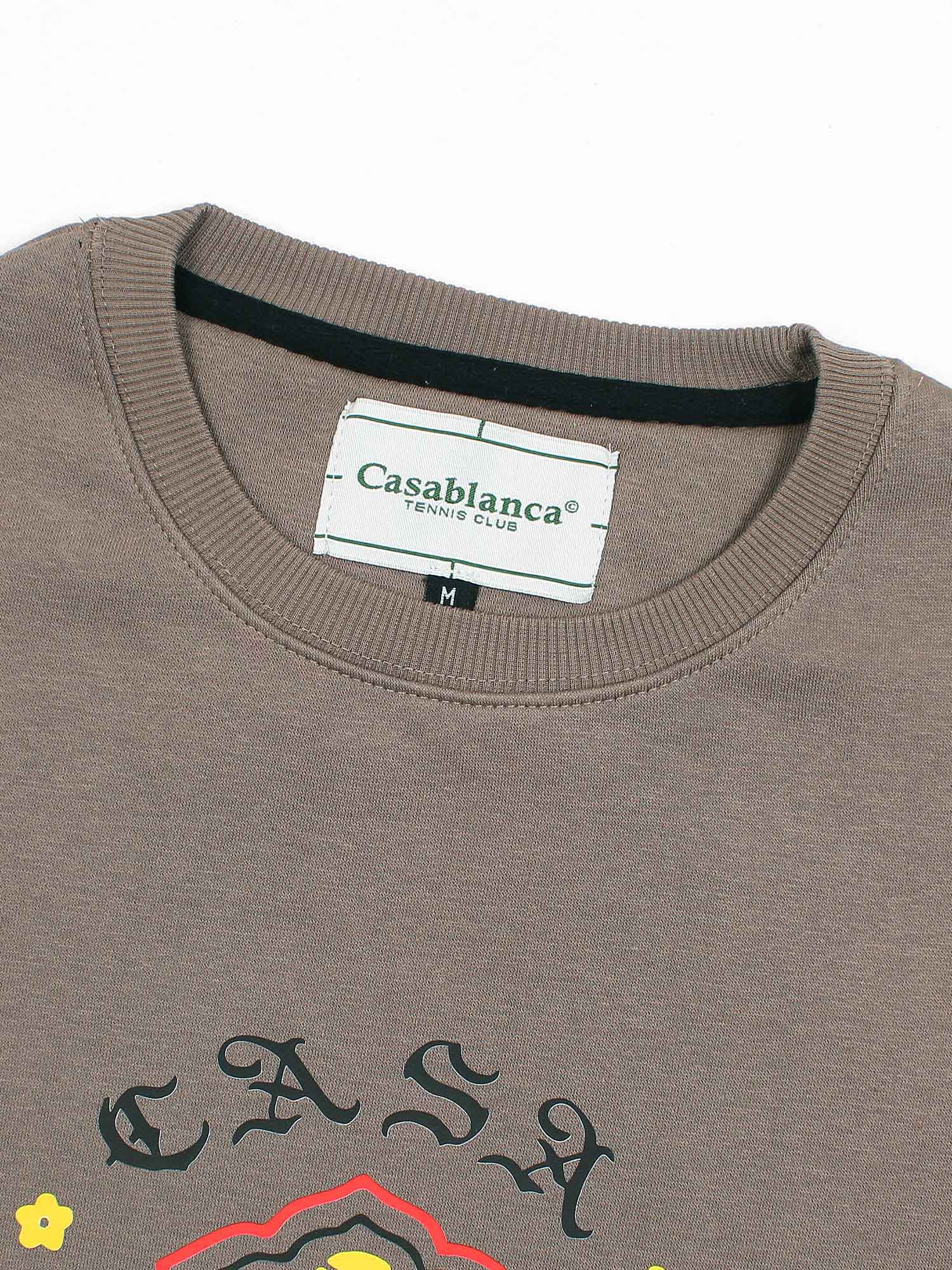 Brandahub sweartshirts The Cb Fleece Sweatshirt (brown) unisex