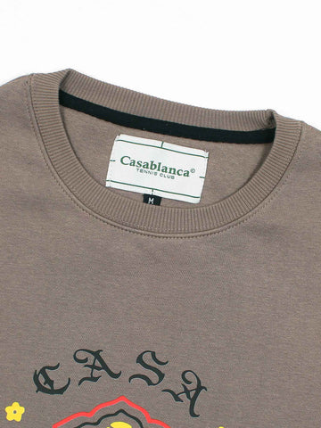Brandahub sweartshirts The Cb Fleece Sweatshirt (brown) unisex