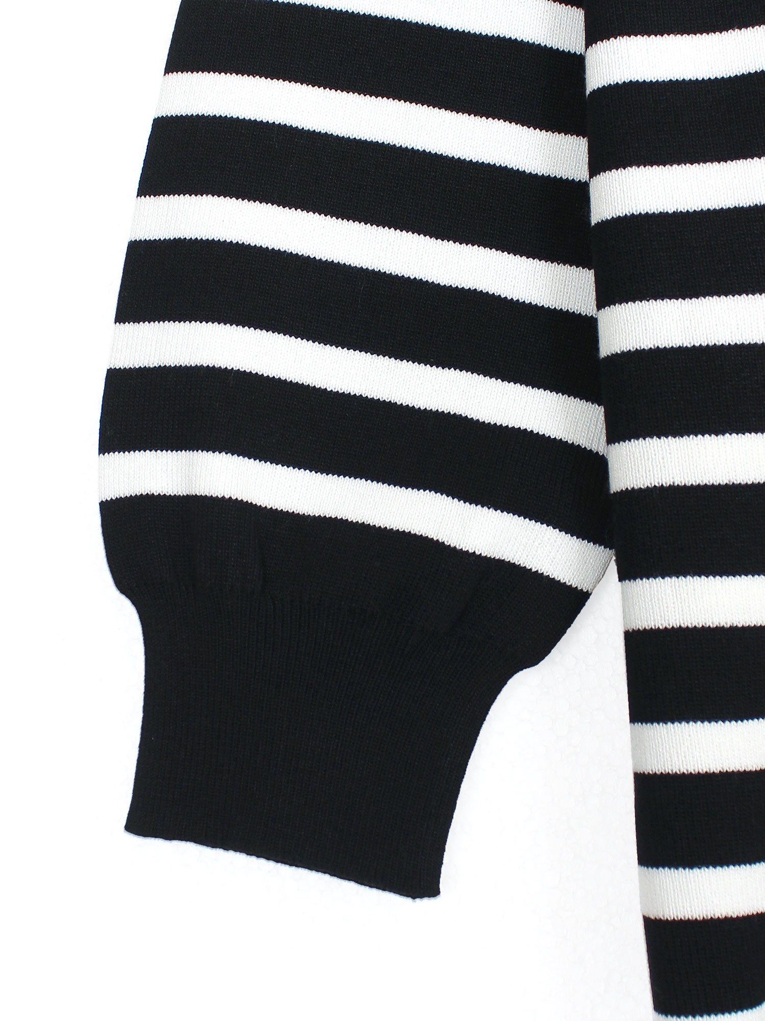 The Riviera Half-Zip Striped Knit Set