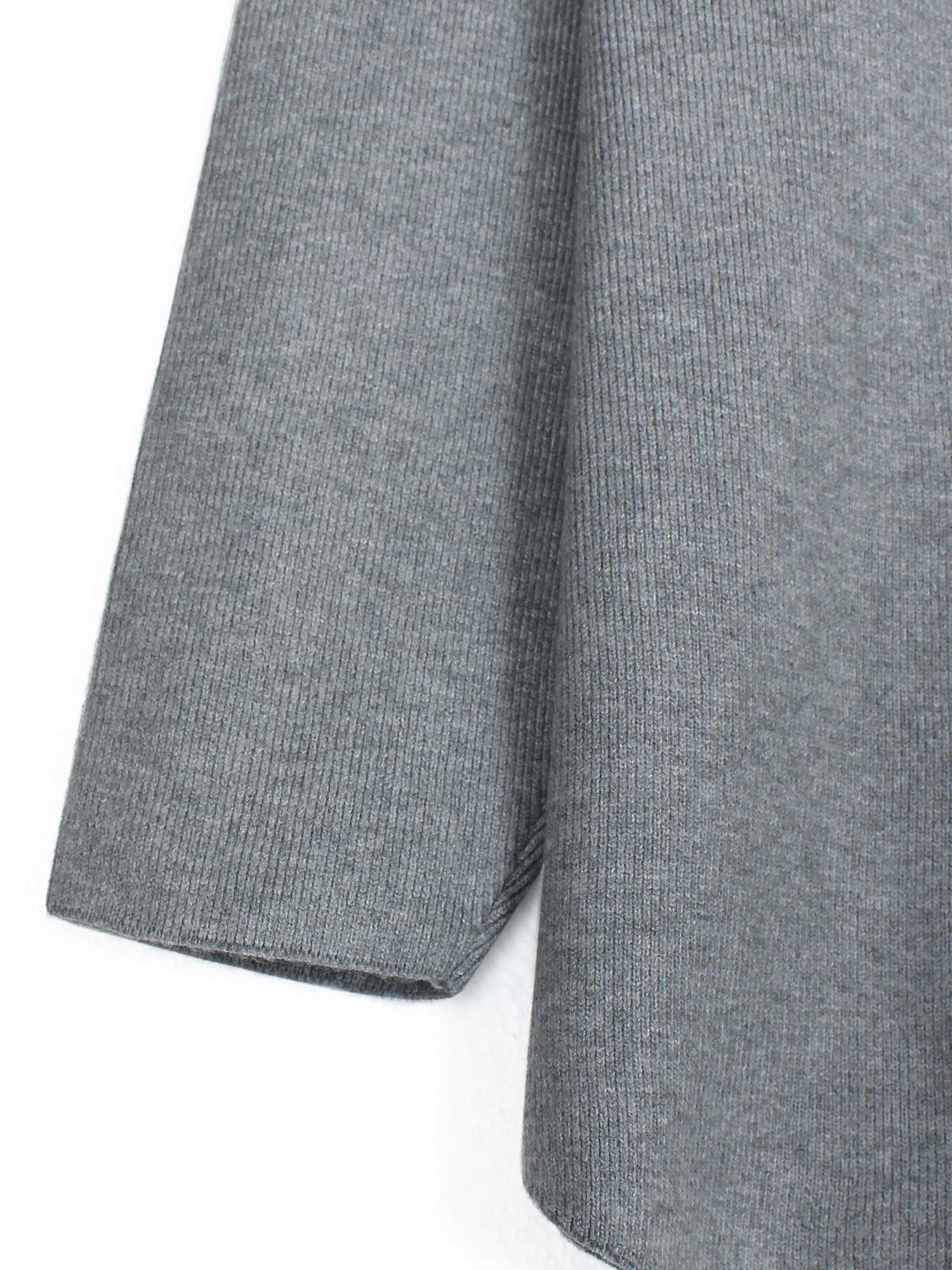 The Sweetheart Ribbed Knit Set (grey)