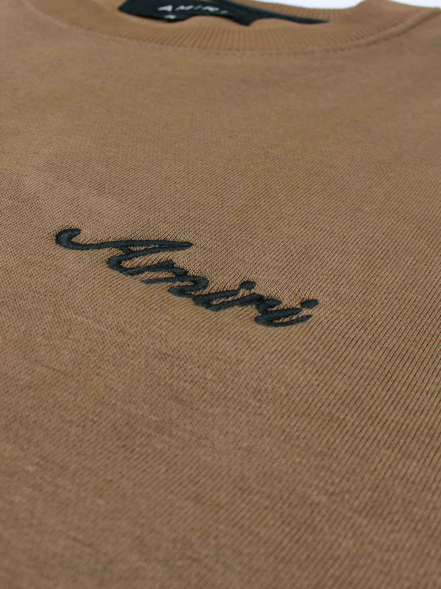 A.m.i.r.i Fleece Sweatshirt (camel) unisex