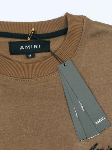 A.m.i.r.i Fleece Sweatshirt (camel) unisex