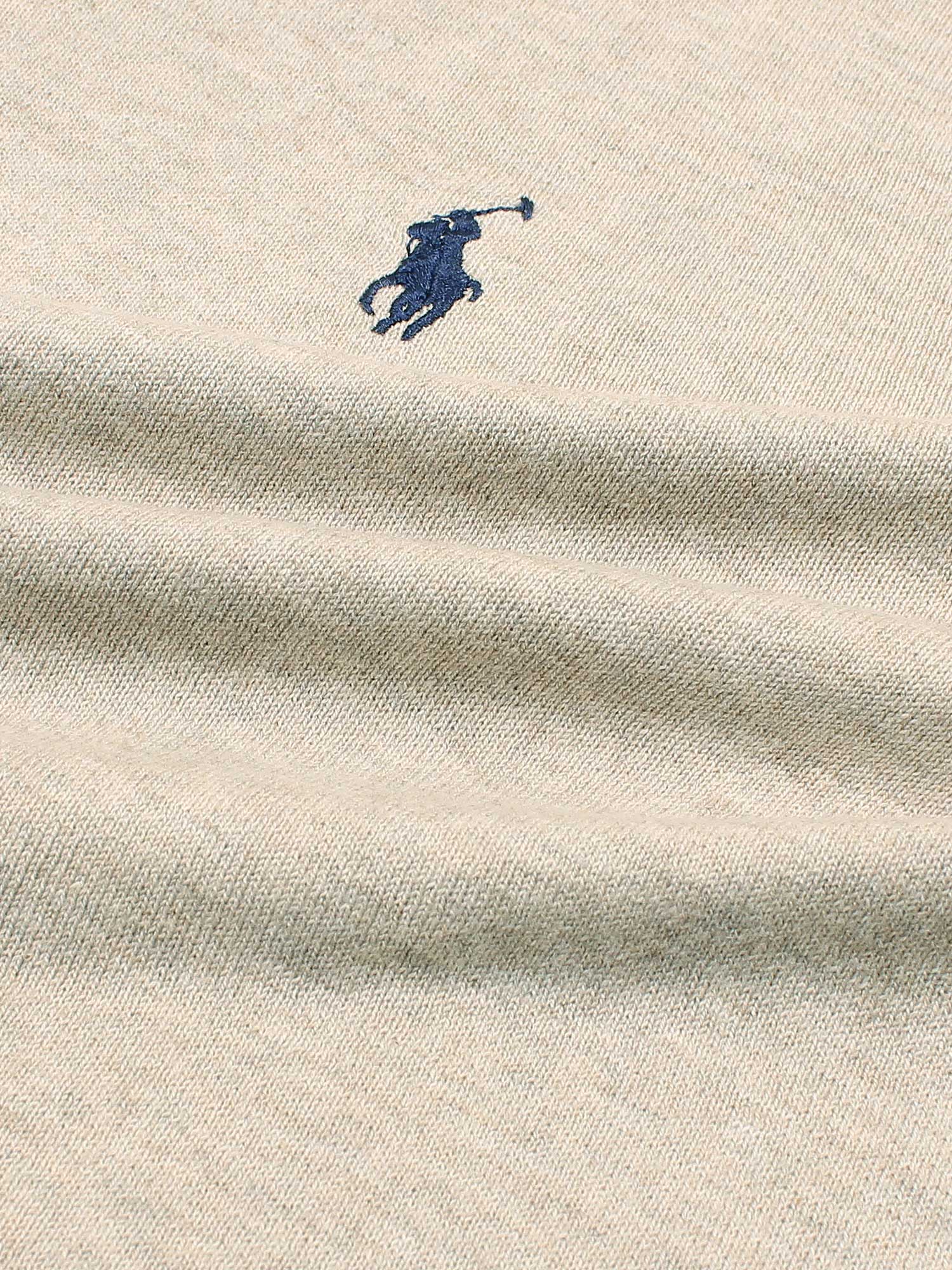 Brandahub polo shirts Premium Rl knit polo-heather beige