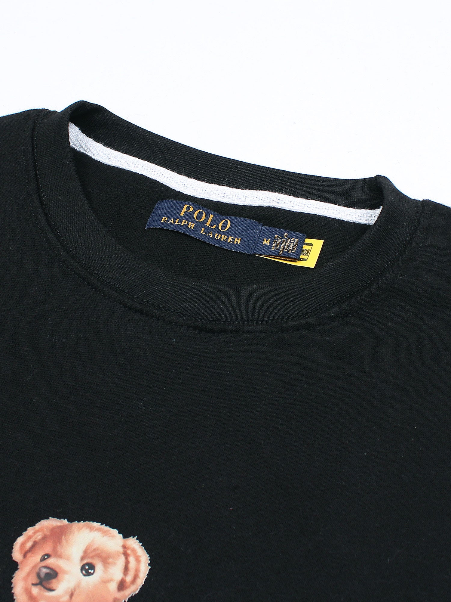 premium Rl Bear Fleece sweatshirt (Black)