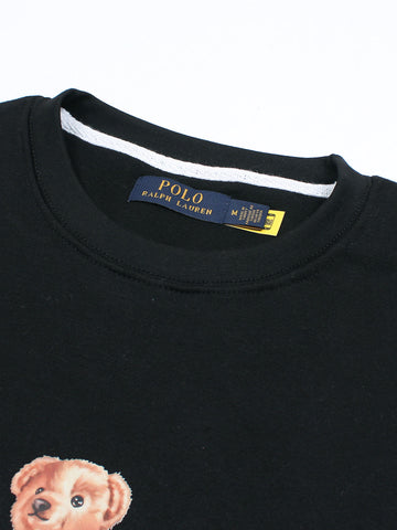 premium Rl Bear Fleece sweatshirt (Black)