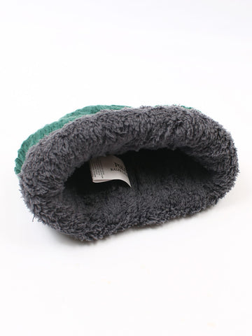 brandahub caps free size Rl Cable Knit Beanie (bottle green)