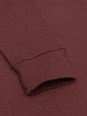 Monc Fleece Sweatshirt (maroon) unisex