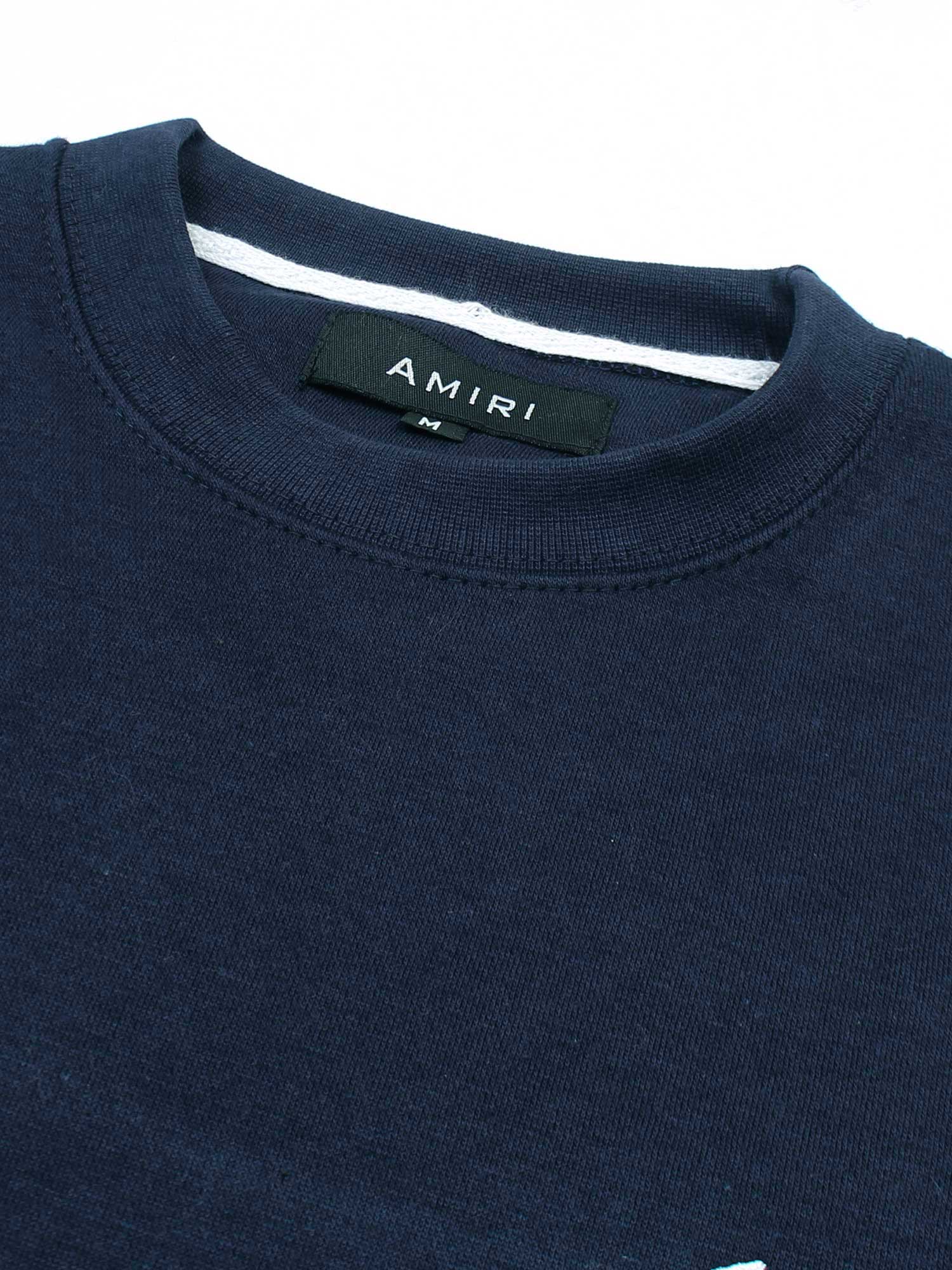 A.m.i.r.i Fleece Sweatshirt (navy blue) unisex