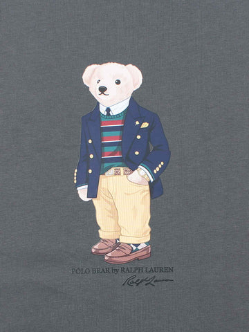 Brandahub T-shirts PRL bear T Shirt-grey
