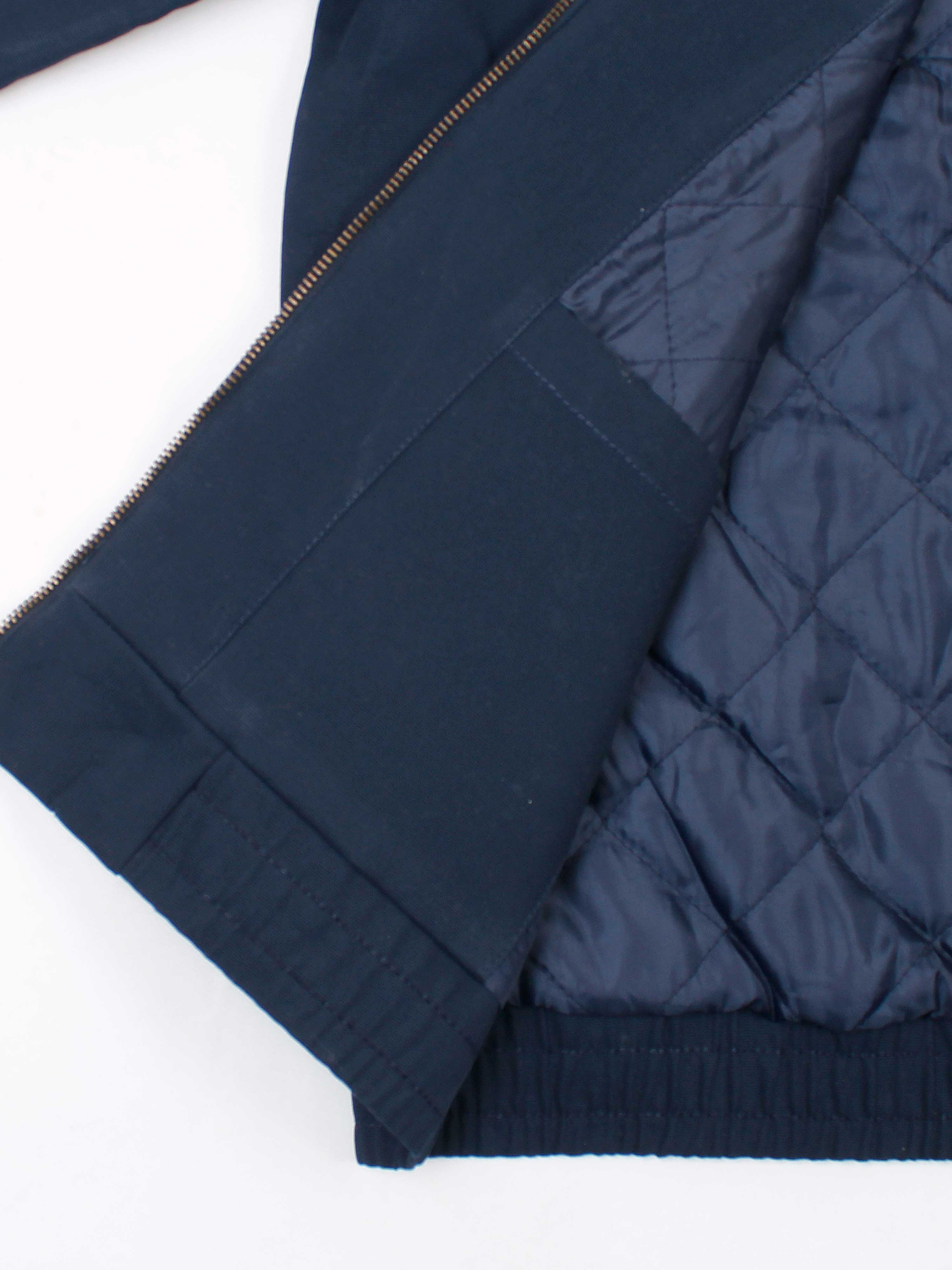 Brandahub Cotton Jackets PRL Cotton Twill Jacket (collar) (Navy blue)