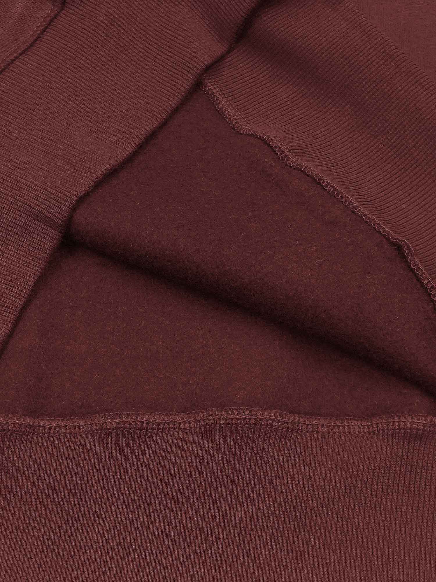Monc Fleece Sweatshirt (maroon) unisex