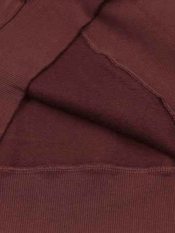 Monc Fleece Sweatshirt (maroon) unisex