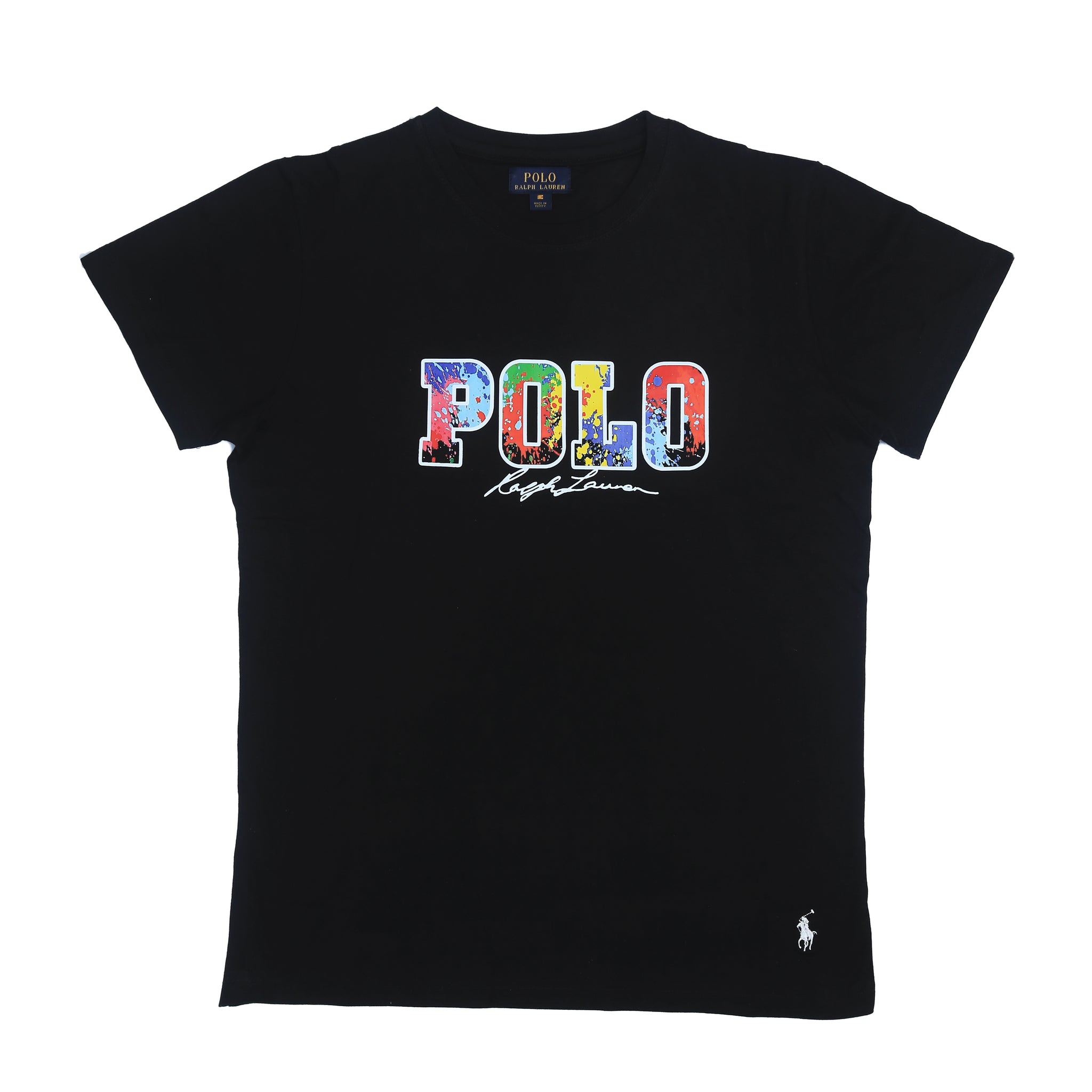 PRL printed T Shirt-black