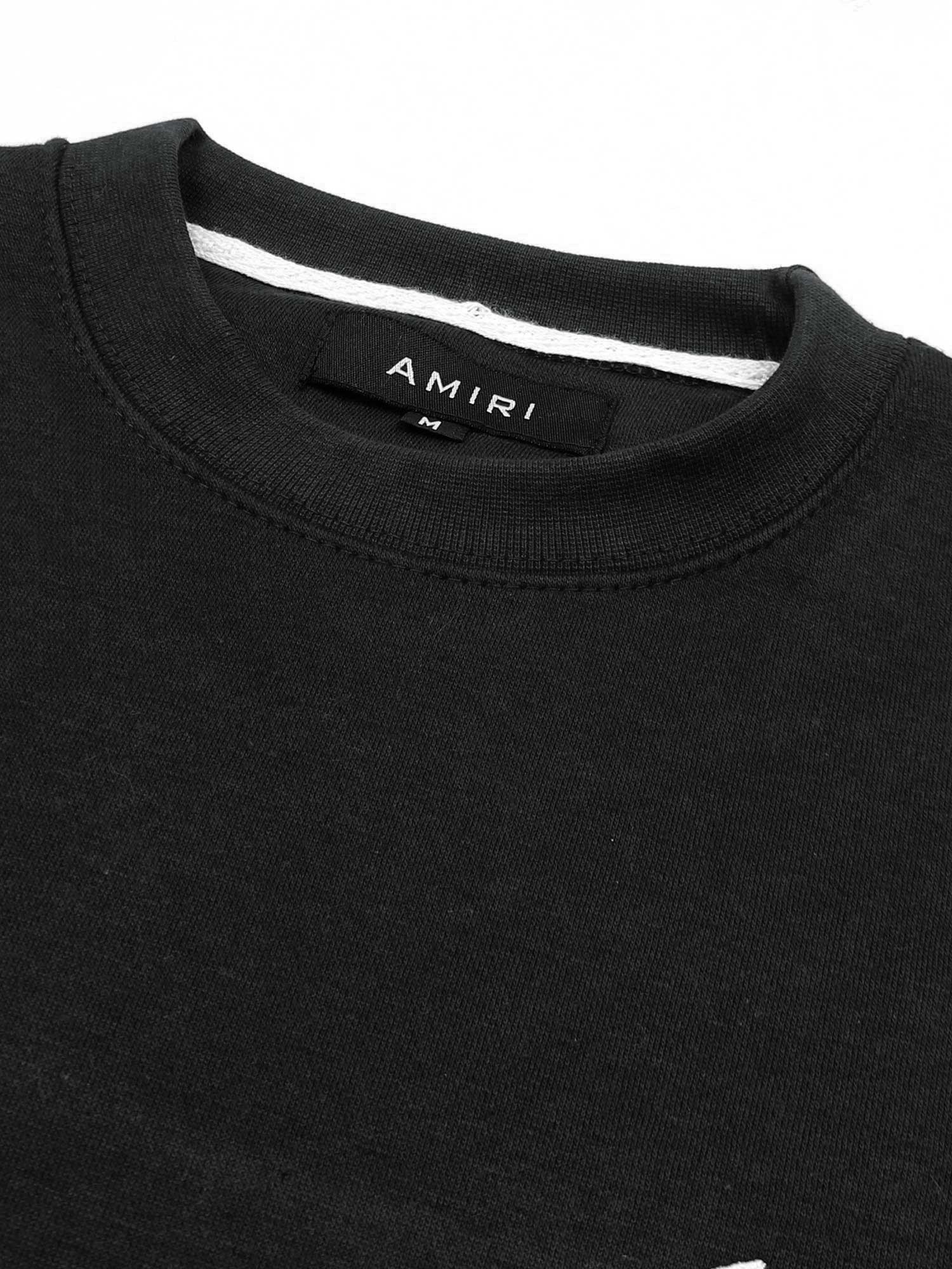 A.m.i.r.i Fleece Sweatshirt (black) unisex