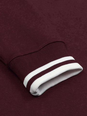 Premium Lst zipper sweatshirt (maroon)