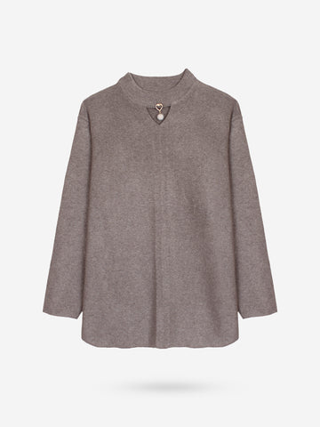 The Sweetheart Ribbed Knit Set (brown)