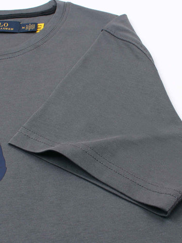 Brandahub T-shirts PRL bear T Shirt-grey