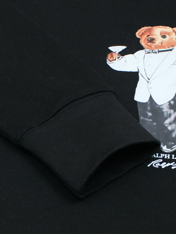 premium Rl Bear Fleece sweatshirt (Black)
