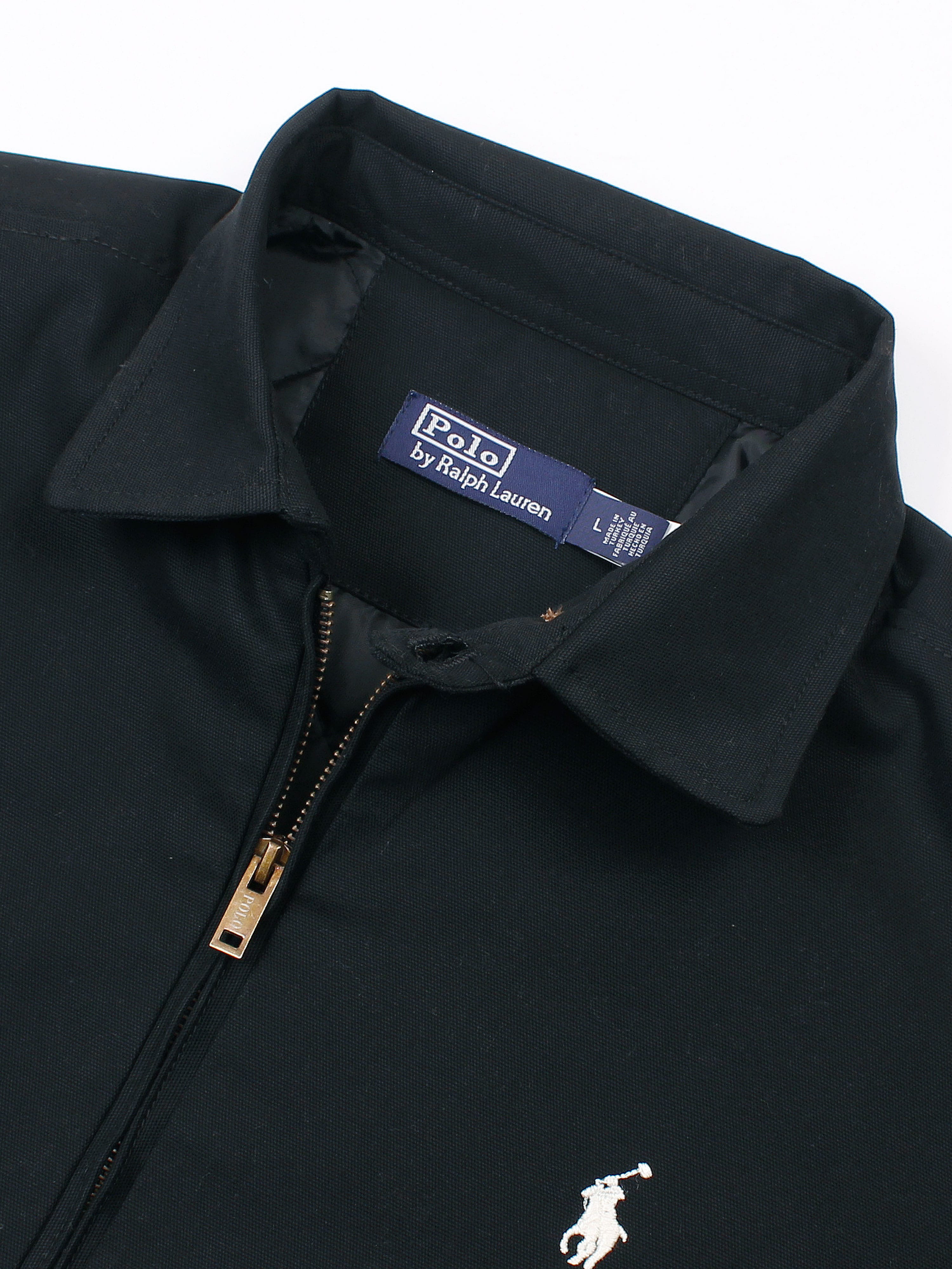 Brandahub Cotton Jackets PRL Cotton Twill Jacket (new) (black)