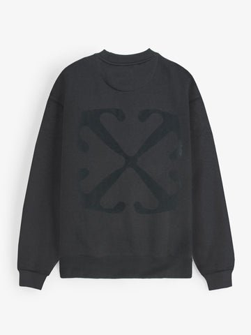 The OFF Fleece Sweatshirt (grey) unisex