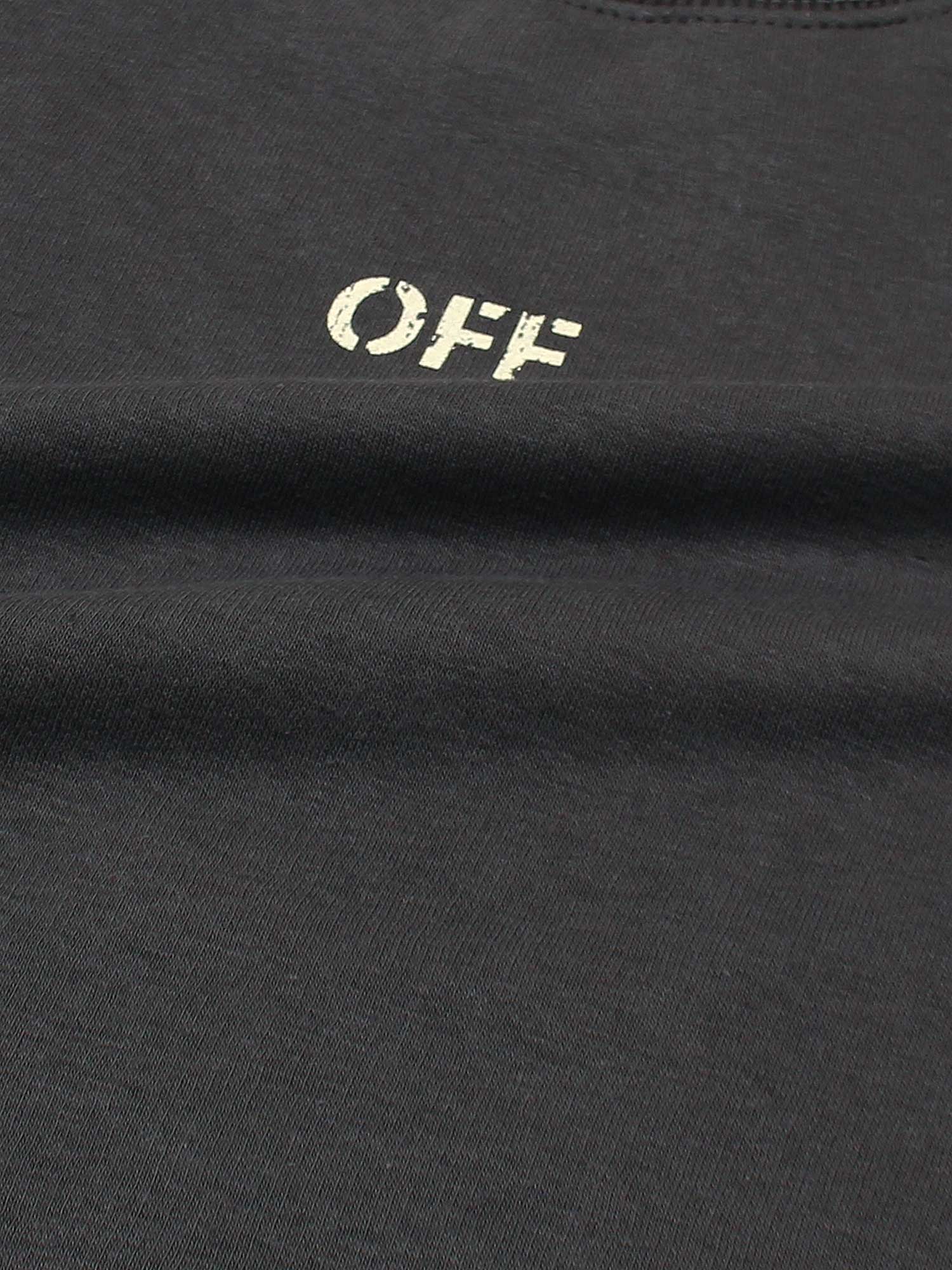 The OFF Fleece Sweatshirt (grey) unisex
