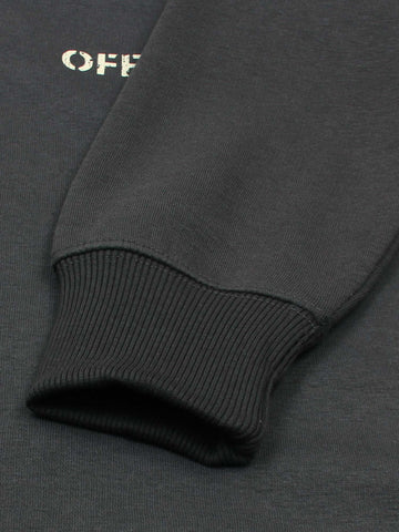 The OFF Fleece Sweatshirt (grey) unisex