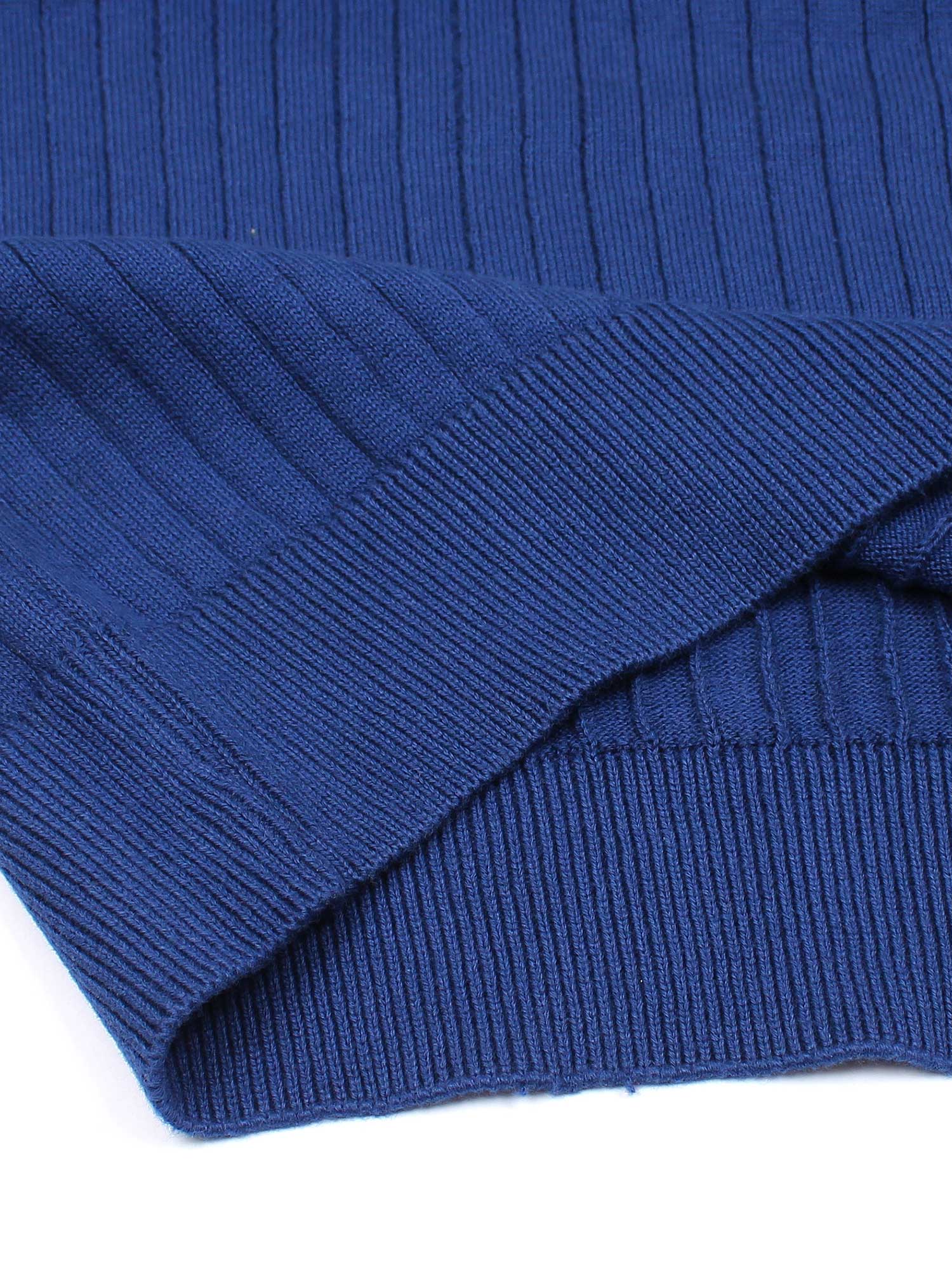 Th knit polo- blue