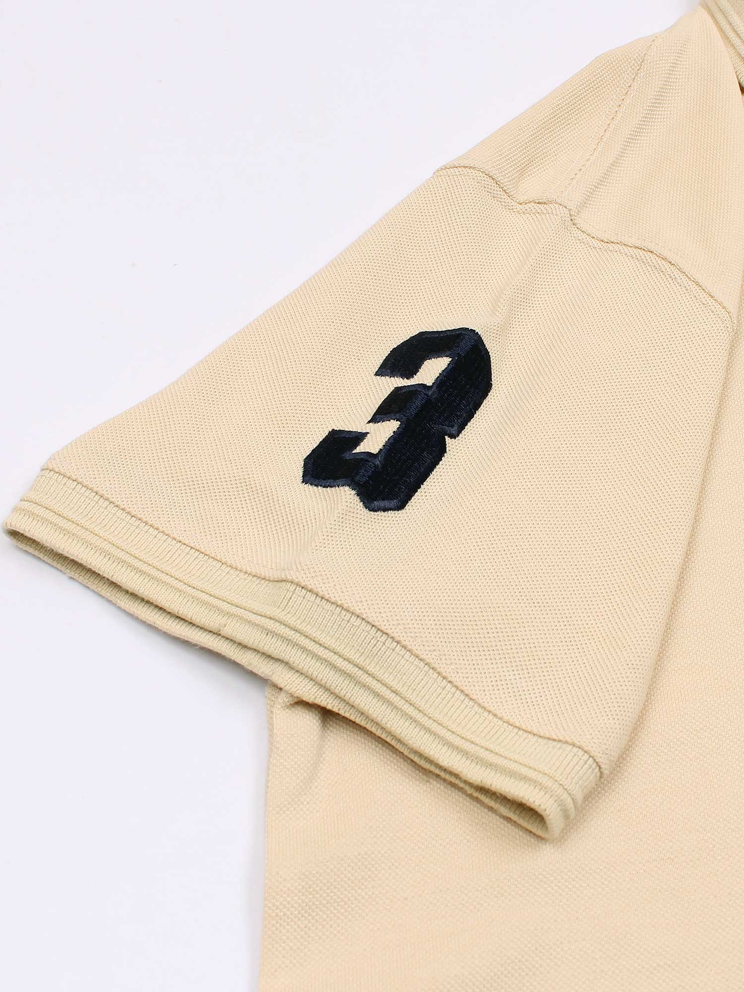 RL triple pony polo- beige