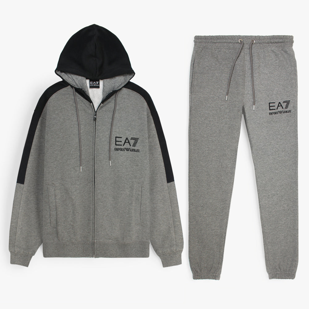 Ea Fleece Tracksuit (Heather Grey)