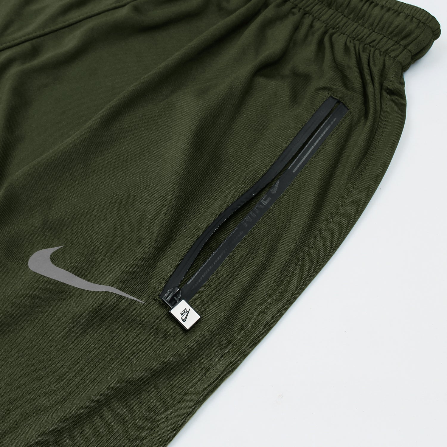 NK OLIVE GREEN DRI FIT TROUSER