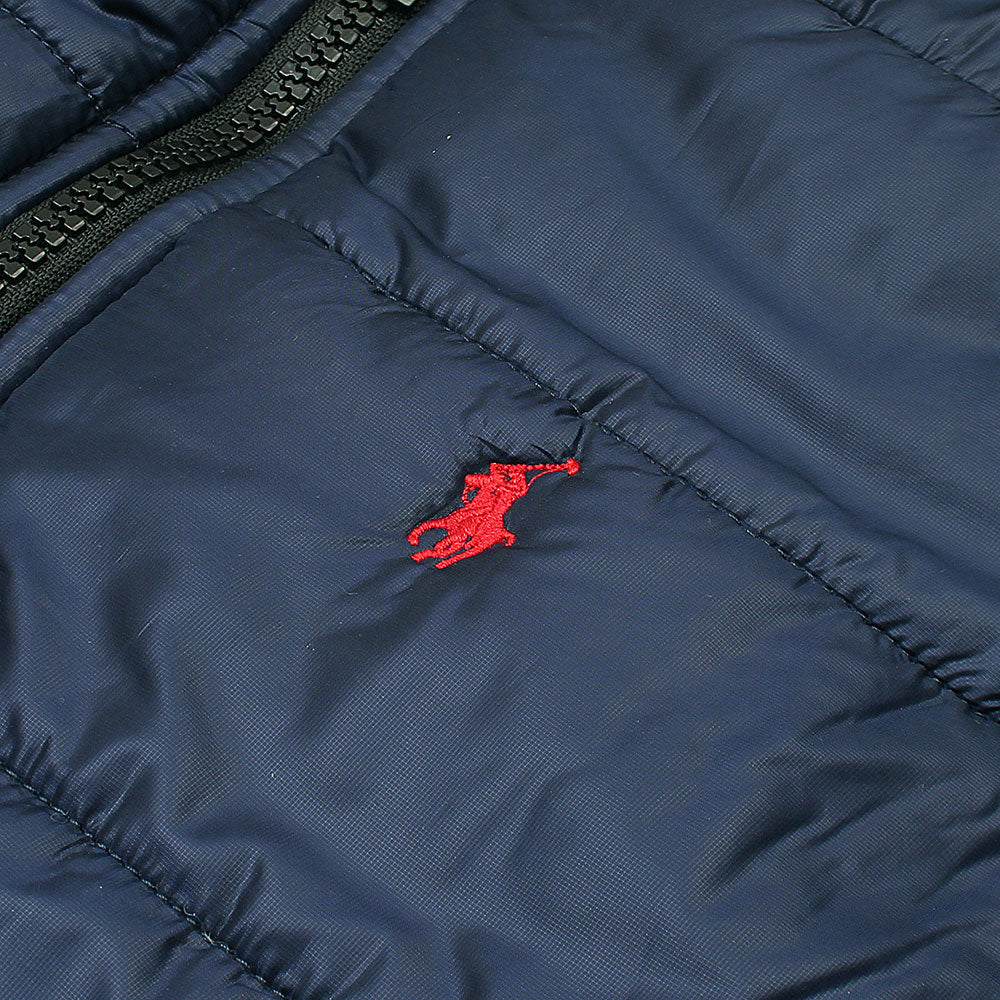 PRL Puffer navy blue With Small Pony