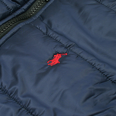 PRL Puffer navy blue With Small Pony