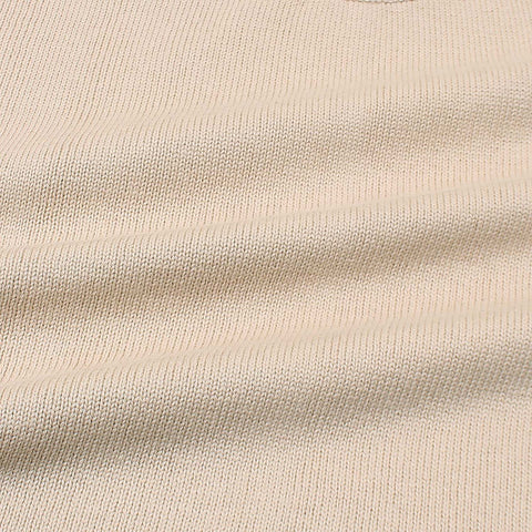RL Crew neck Cotton Sweater (beige/biscuit)