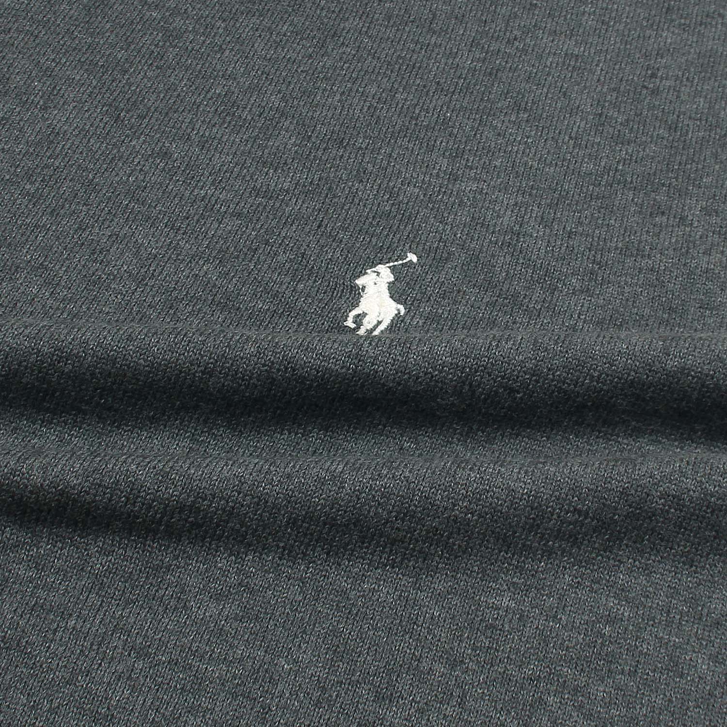 RL Crew neck Cotton Sweater (dark grey)