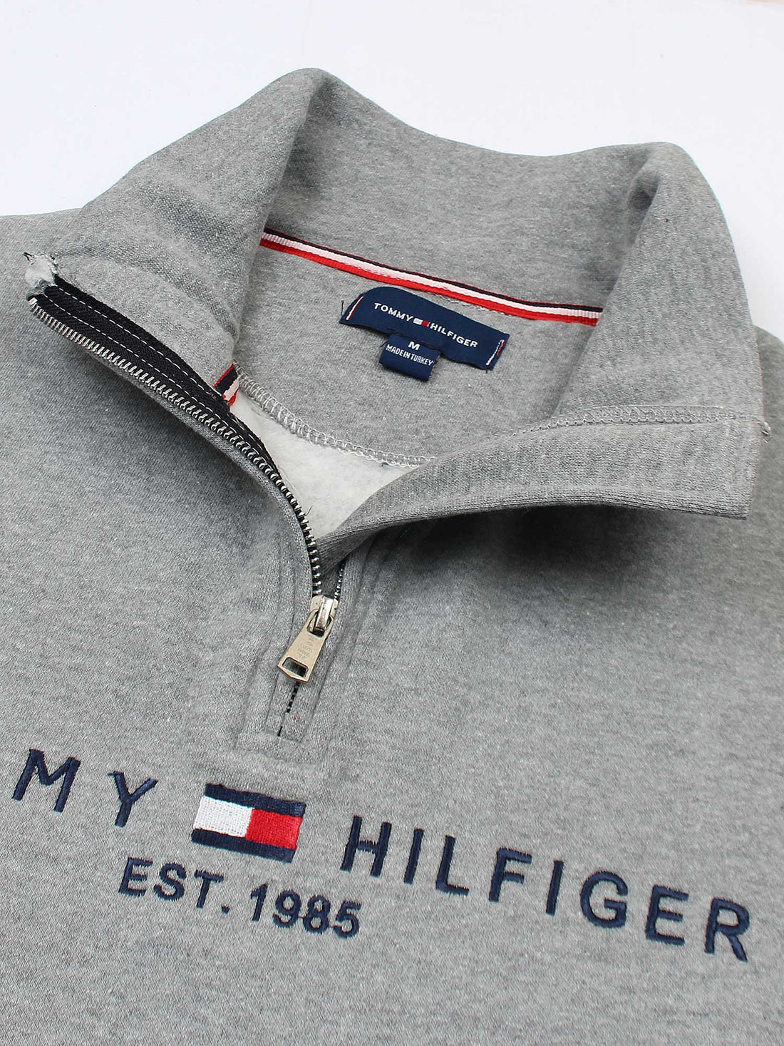 T-H Fleece Sweatshirt (Heather grey)