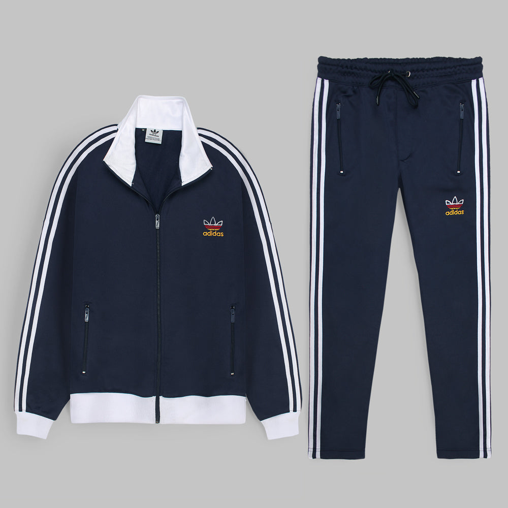 Ads Interlock Fleece Tracksuit (navy blue)