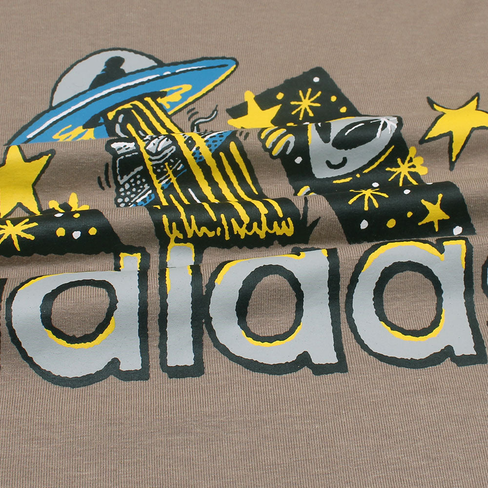 ADS Printed tshirt-brown