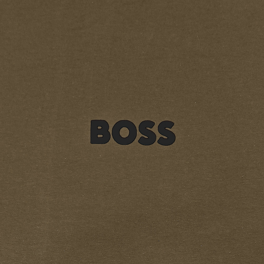 HB Printed tshirt-camel brown