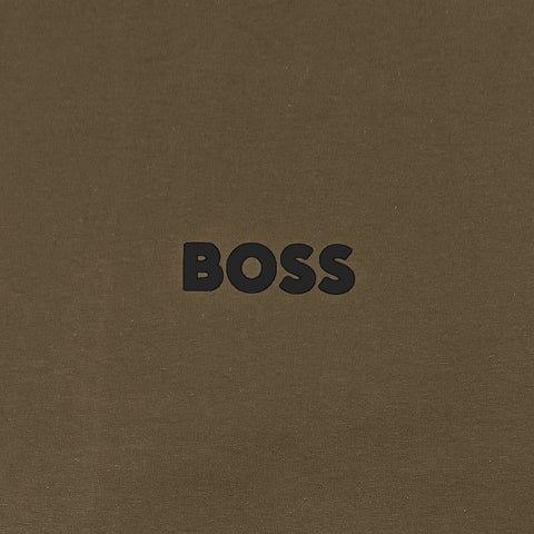 HB Printed tshirt-camel brown