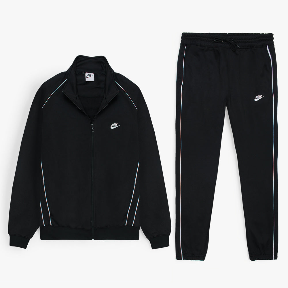 Nk Interlock Fleece Tracksuit (black)