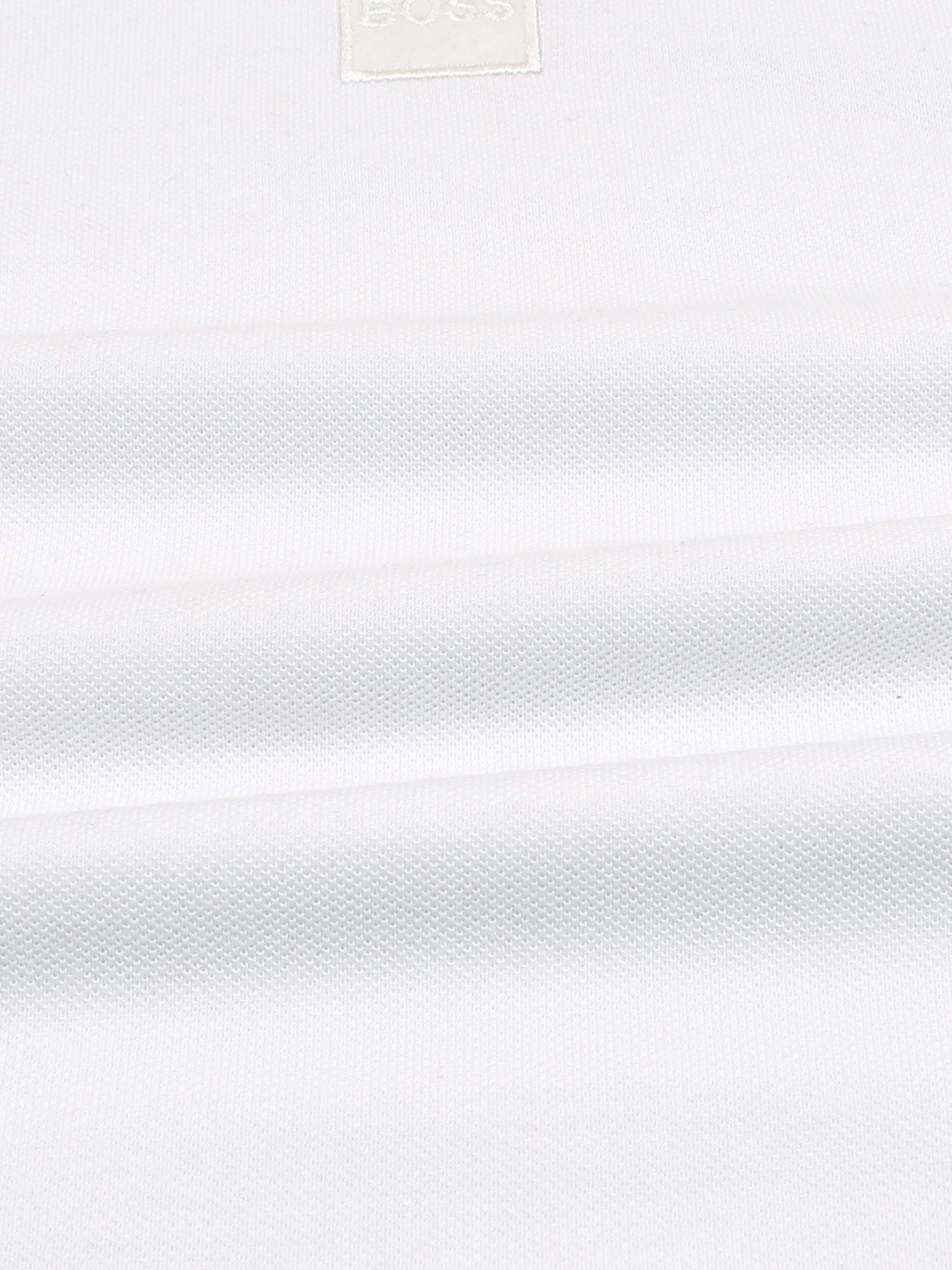 Hb zip polo-white
