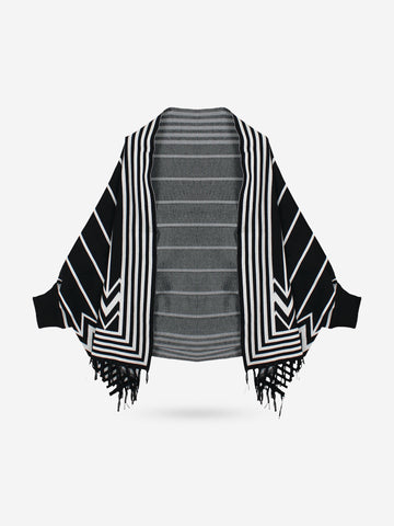 The Metropolis Graphic Stripe 3-Piece Set (Black)
